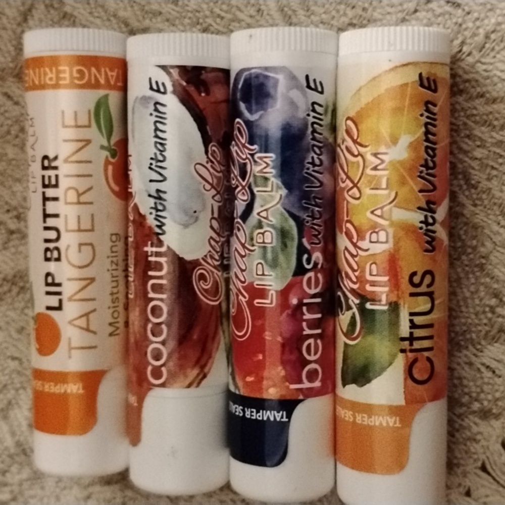 Fruity Lip Balms Set